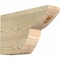 Ekena Millwork Crestline Rough Sawn Rafter Tail, Douglas Fir, 4"W x 10"H x 16"L RFT04X10X16CRE00RDF - alternate 1